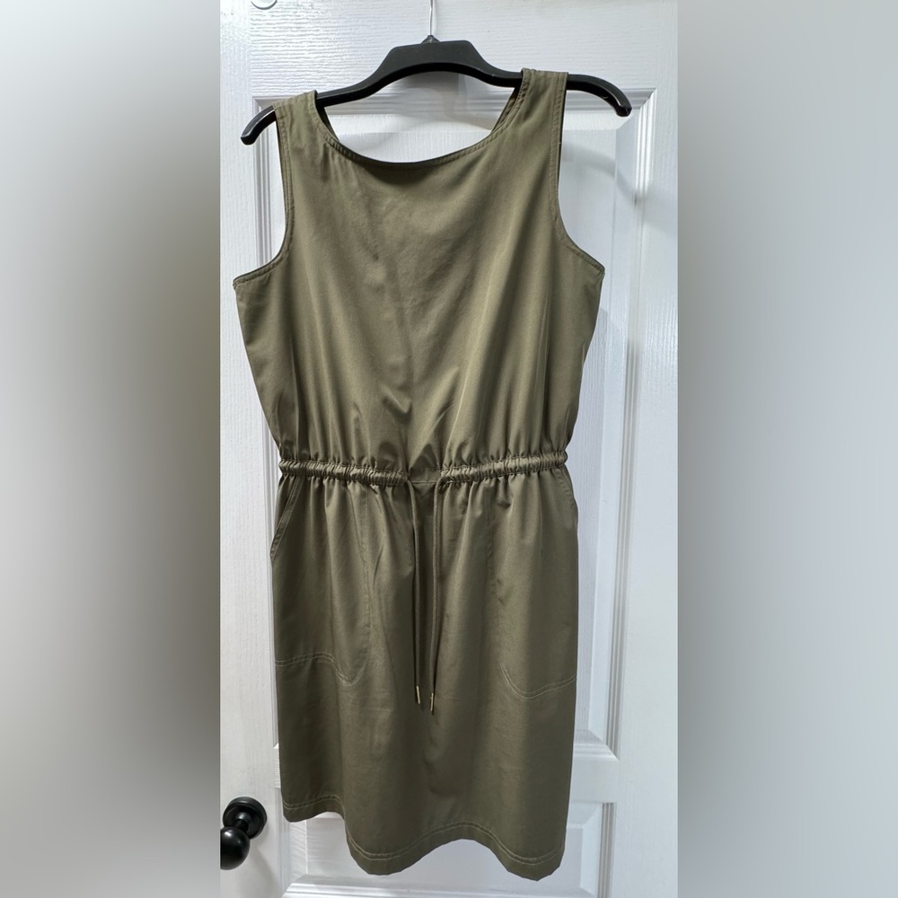 Calvin Klein draw waist dress